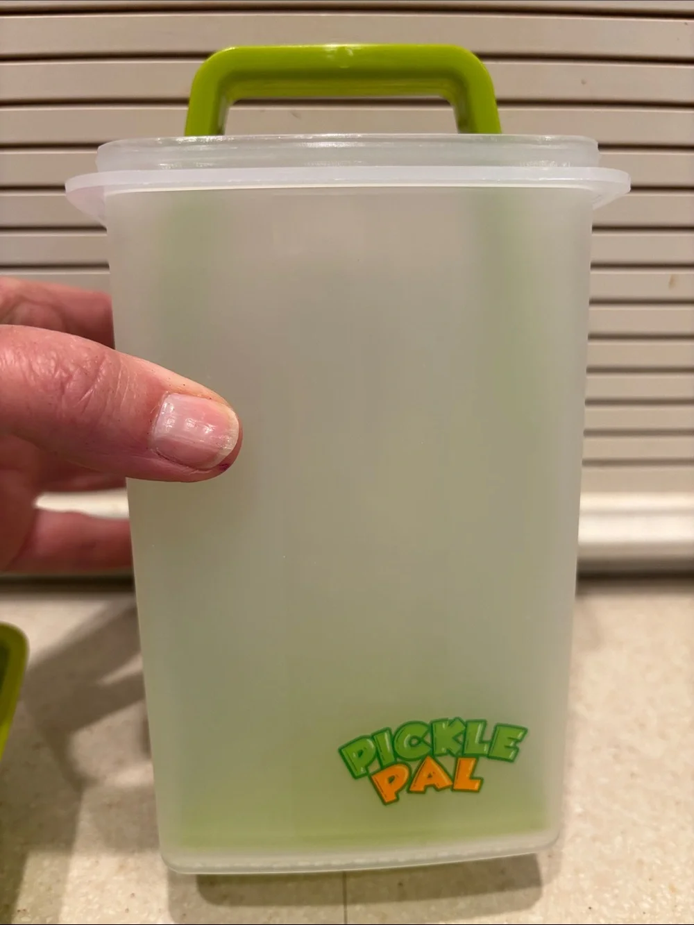 Pickle Pal branded storage